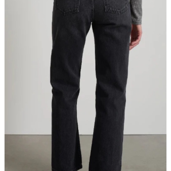 B Sides Plein High Straight Jean in Stil Black sz 28 - Picture 2 of 7